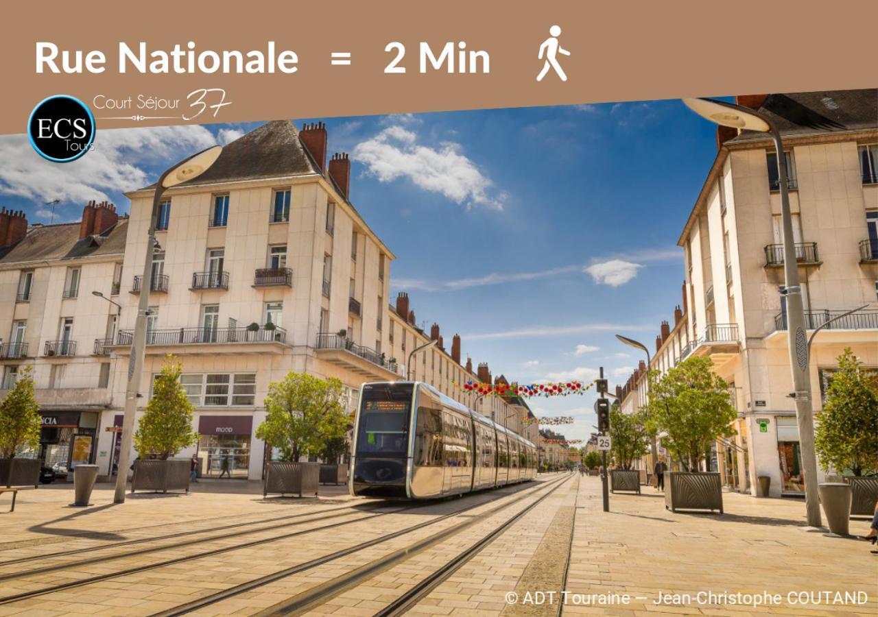 Apartament Le Constantine - Quartier Historique - Charme & Ancien Tours Zewnętrze zdjęcie